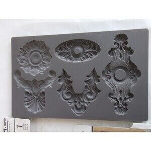 IOD “Escutcheon II” Decor Mould Mold Ist Gen Iron Orchid Designs